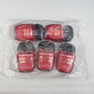 Bath & Body Works Watermelon Lemonade Anti-Bacterial Hand Gel 1 Fl Oz Bag of 5